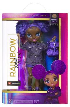 Rainbow High Junior High Doll Krystal Bailey (Purple) MGAE Enternaiment, Inc (LOL & NA NA NA)