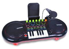 DJ Mixer con microfono e connessione MP3 bontempi