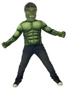 HULK CON MUSCOLI E ACCESSORI DELUXE IN BORSA 5-8 ANNI/110-128 cm Rubie's Costume Company