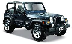 1/27 Jeep Wrangler Rubicon Met Blue maisto