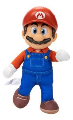 SUPER MARIO MOVIE CORPO IN PELUCHE E TESTA IN PLASTICA Jakks Pacific