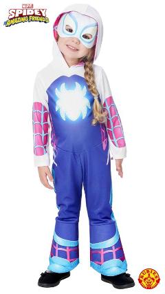 COSTUME PRESCOLARE GHOST SPIDER GLOW IN THE DARK 2-3 ANNI Rubie's Costume Company