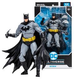 DC MULTIVERSE 18cm - Batman Nero/Grigio spin-master