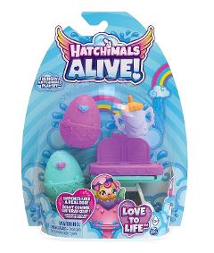 HATCHIMALS ALIVE Pack da 2 con seggiolone spin-master