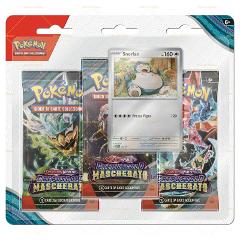 Pokemon Blister 3 Bustine + 1 Card Scarlatto e Violetto 06 Crepuscolo Mascherato the-pokemon-company