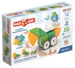 Magicube 4 Shapes Recycled Wheels 13 pcs Geomag (dist. New Project It. SRL)