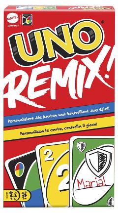 UNO REMIX mattel