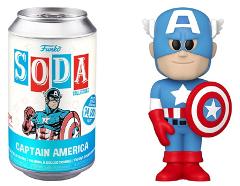 Marvel- Captain America w/Chase(IE) (Vinyl SODA) (Marvel Comics) FUNKO LCC