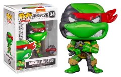 Funko POP Comics TMNT Michelangelo w/(B&W)Chase Limited Edition Special Edition FUNKO LCC