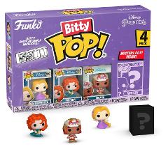 Disney P Rapunzel 4PK (POP! Bitty 4pk - Disney-Multiple) FUNKO LCC