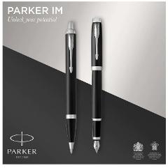 Parker Gift Set DUO - Parker IM Black CT Sfera + Stilografica Elmer's (distr. Neweel)