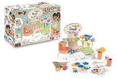 Smoby Flower Market - Il Laboratorio dei Fiori, con 104 accessori smoby