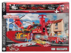 Majorette Mega Set Rescue Station con 5 veicoli Simba