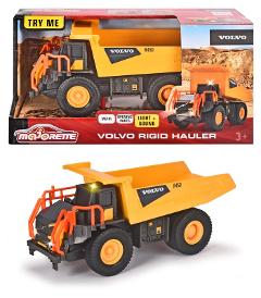 Majorette Grand Series Volvo Camion Hauler Rigid R45D, luci e suoni, cm.20 Simba