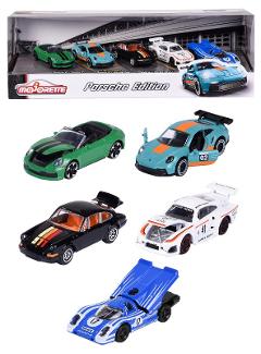 Majorette Porsche Motorsport Gift pack 5 pz, due modelli esclusivi Simba