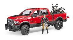 RAM 2500 Power Wagon con Ducati Scrambler Desert Sled bruder