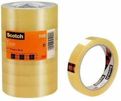 Confezione 8 ROTOLI scotch 19X66 3m