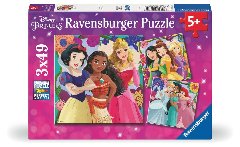 Puzzle 3x49 pz Disney Princess ravensburger