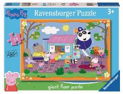 Puzzle 24 giant Pavimento Peppa Pig Club House ravensburger