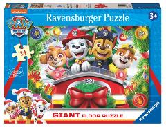 Puzzle 24 giant Pavimento Paw Patrol Christmas ravensburger