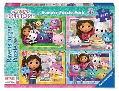 Puzzle 4x42 Gabby's Dollhouse ravensburger