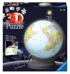 Puzzle 3D Globo 540 pezzi Night Edition ravensburger