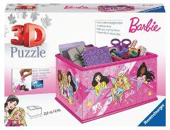 Puzzle 3D Storage Box Barbie ravensburger