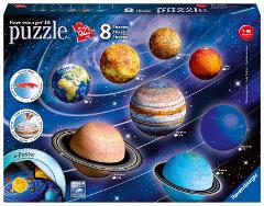 Puzzle 3D Il sistema planetario ravensburger