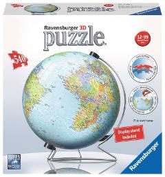 Puzzle 3D Globo 540 pezzi ravensburger