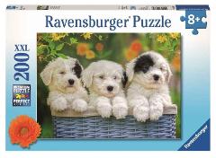 Puzzle 200 pz Trio di cuccioli ravensburger