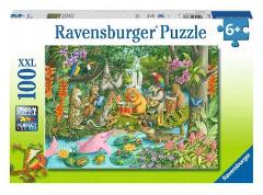 Puzzle 100 pz L'orchestra degli animali ravensburger