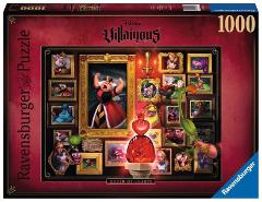 Puzzle 1000 pz Villainous:Queen of Hearts ravensburger