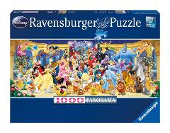 Puzzle 1000 pz Panorama: Disney ravensburger