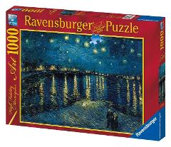 Puzzle 1000 pz Van Gogh: Notte stellata ravensburger