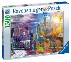 Puzzle 1500 pz Le stagioni di New York ravensburger