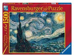 Puzzle 1500 pz Van Gogh: Notte stellata ravensburger