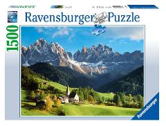 Puzzle 1500 pz Veduta delle Dolomiti ravensburger