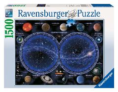 Puzzle 1500 pz Planisfero celeste ravensburger