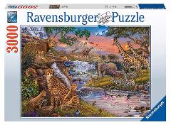 Puzzle 3000 pz Il regno animale ravensburger