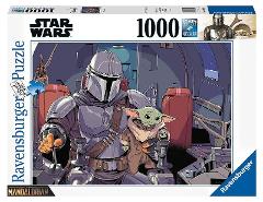 Puzzle 1000 pz The Mandalorian ravensburger