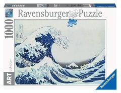 Puzzle 1000 pz The great wave off kanagawa ravensburger