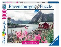 Puzzle 1000 pz Lofoten, Norvegia ravensburger