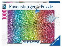 Puzzle 1000 pz Glitter Challenge ravensburger