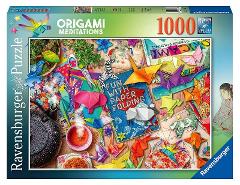 Puzzle 1000 pz Meditazione e origami ravensburger