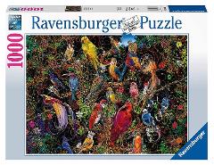 Puzzle 1000 pz Uccelli d'arte ravensburger