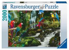 Puzzle 2000 pz Il paradiso dei pappagalli ravensburger