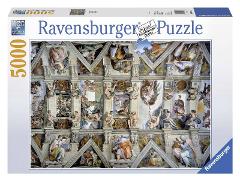 Puzzle 5000 pz La Cappella Sistina ravensburger