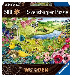 Puzzle di legno Garden 500 pz ravensburger