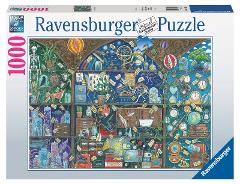 Puzzle 1000 pz Libreria delle Curiosita' ravensburger