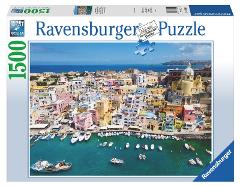 Puzzle 1500 pz Vista su Procida ravensburger